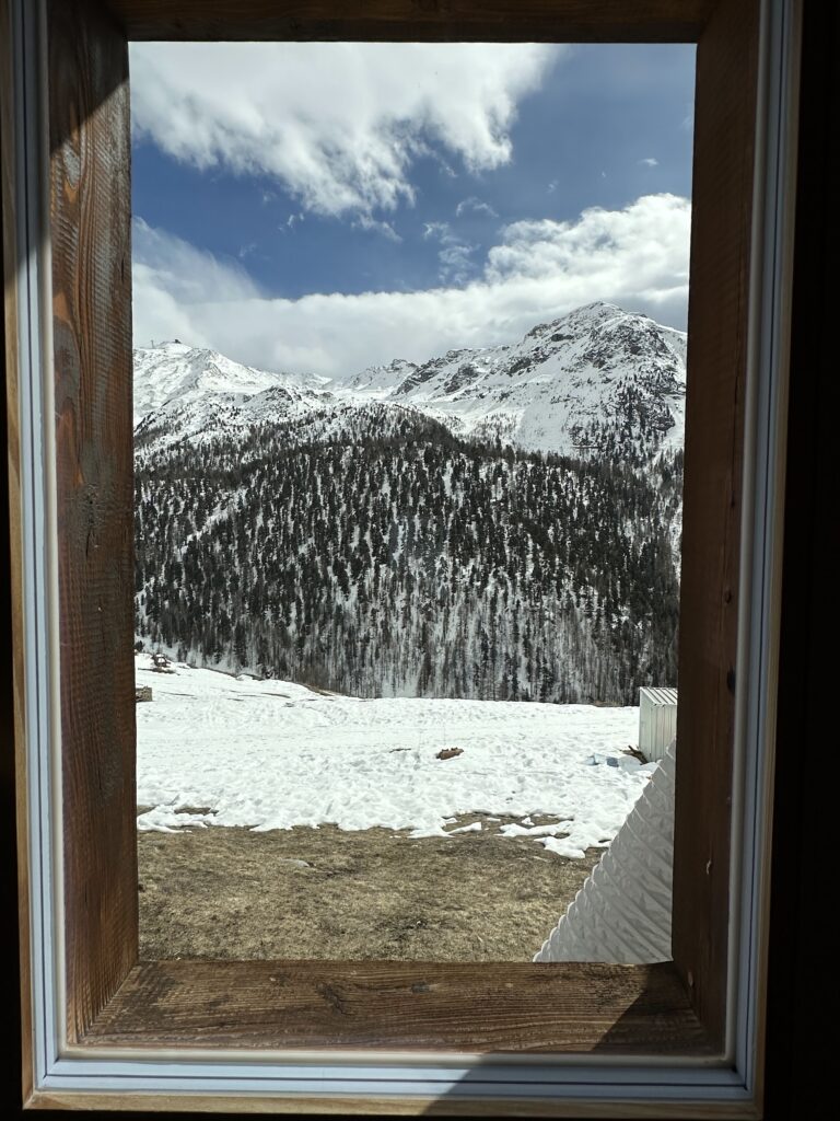 As vistas dos restaurantes nos alpes I Imagem: Andréa Reis